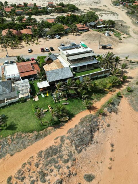 Vista aérea da praia